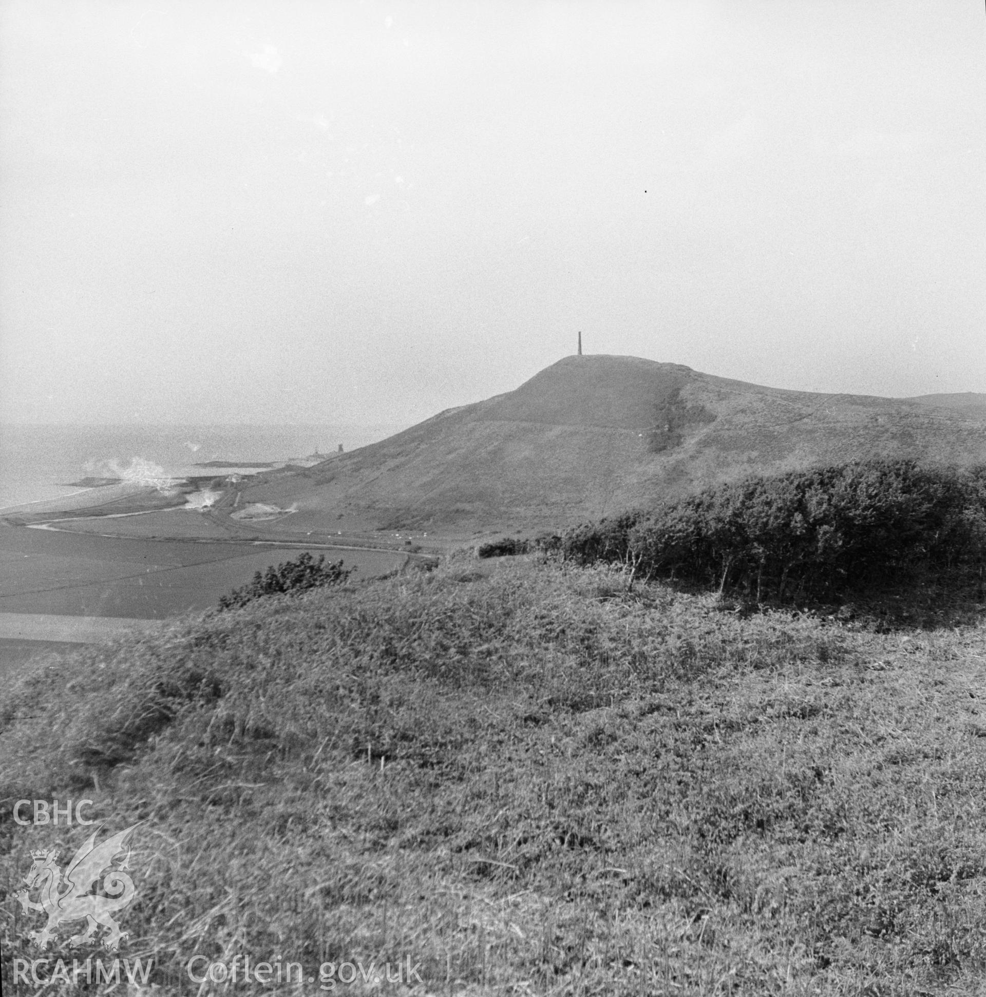 General view looking towards Pen Dinas.