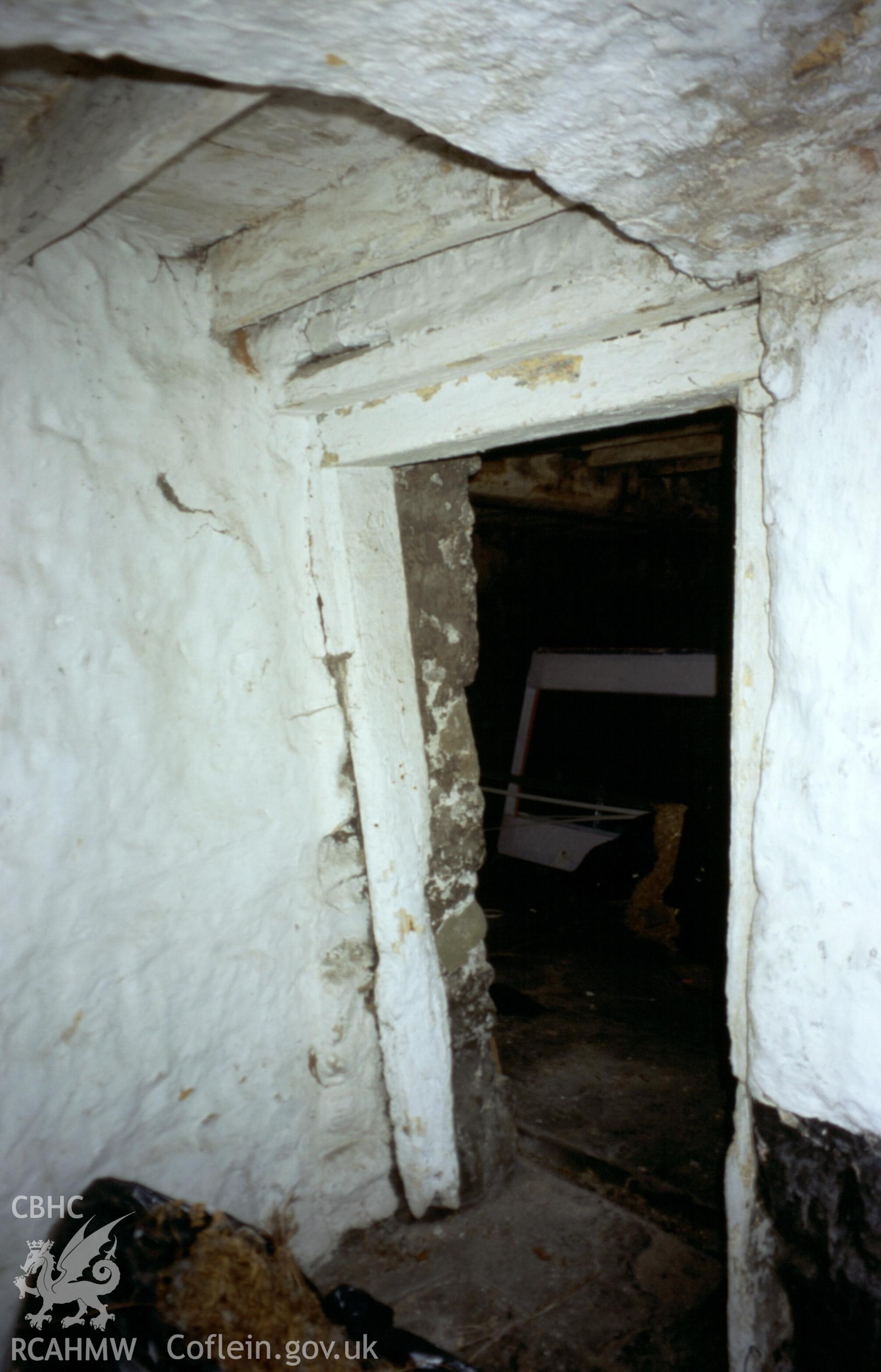 Bake-house entry to hall.