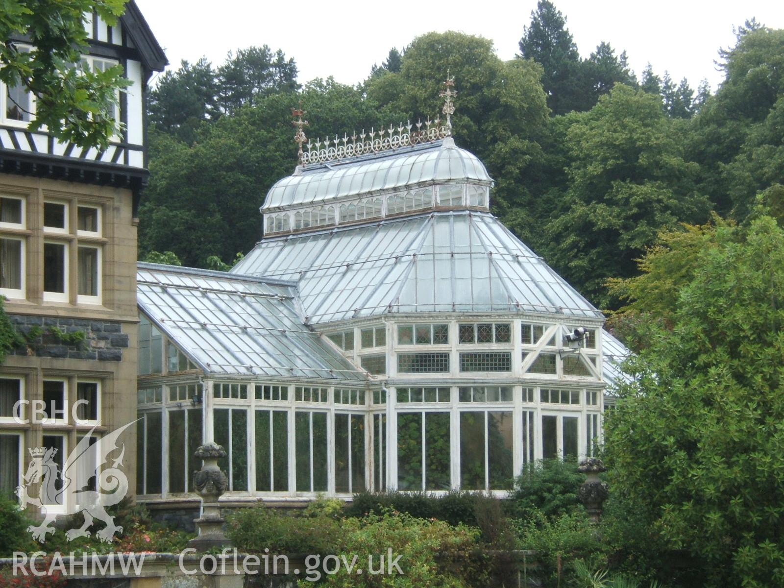General view of the Conservatory from the south.