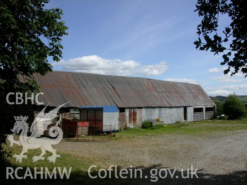 Birchen House Barn viewed from the north-west.