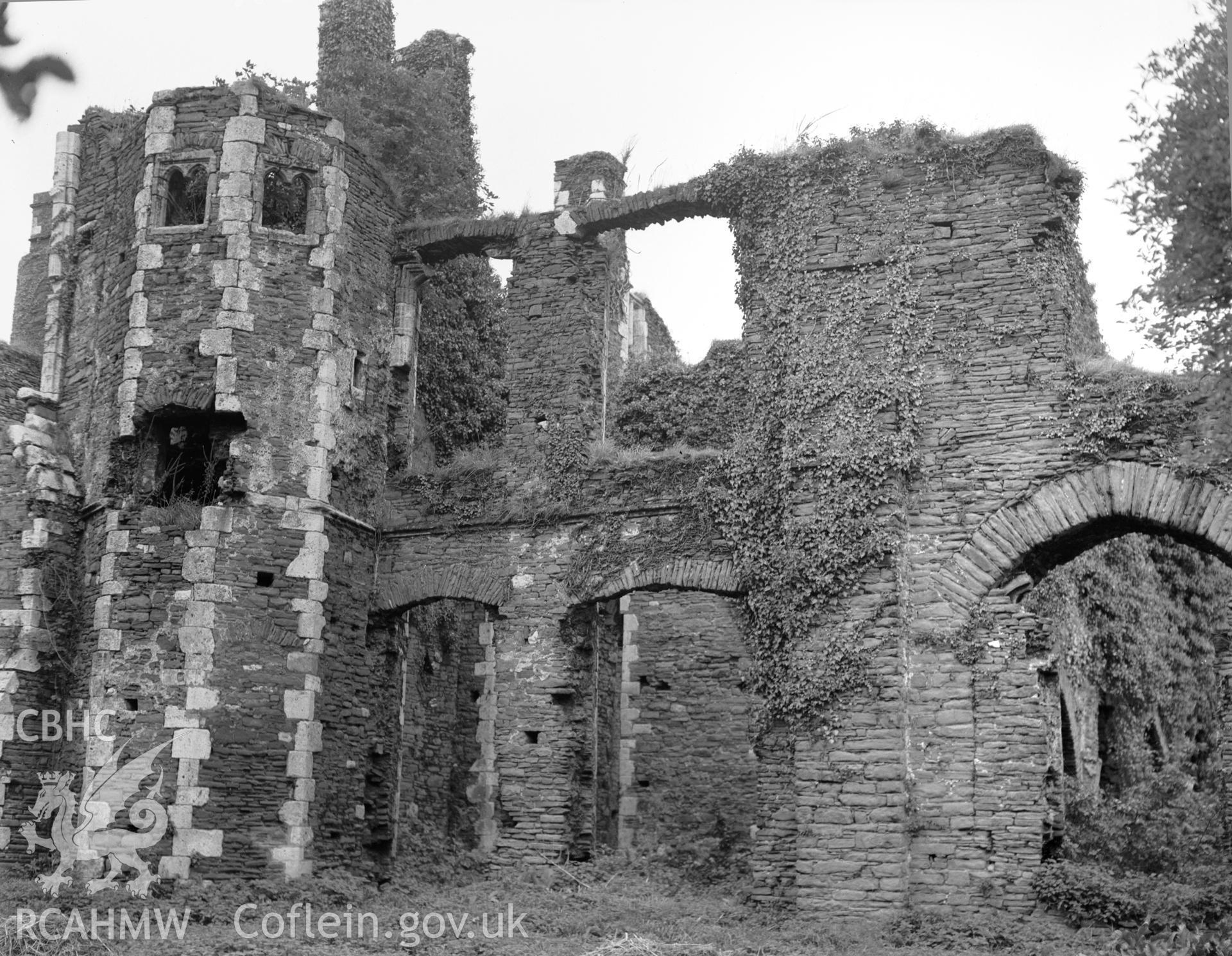 View of Neath Abbey buildings