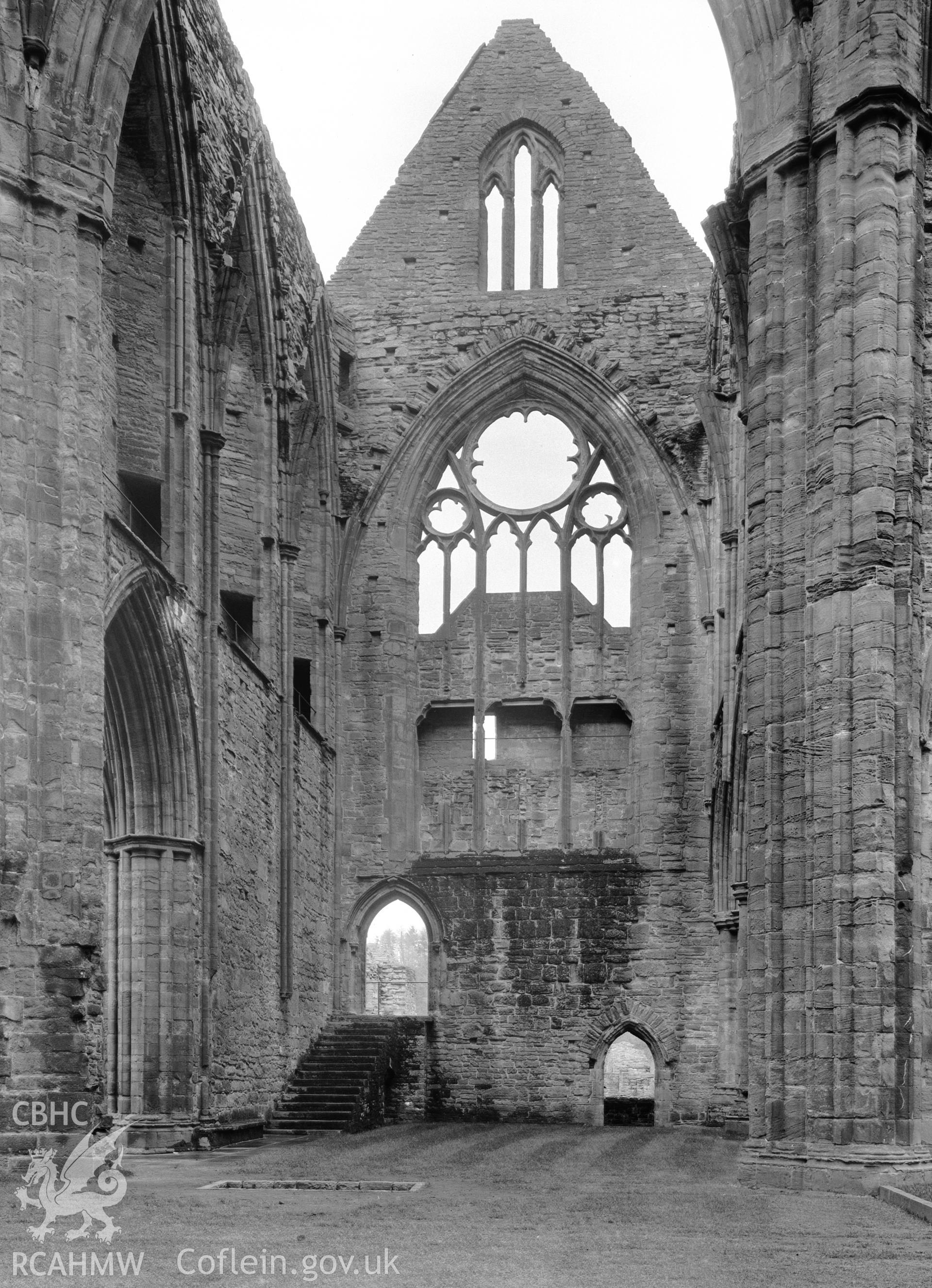 View of Tintern Abbey North Transept.