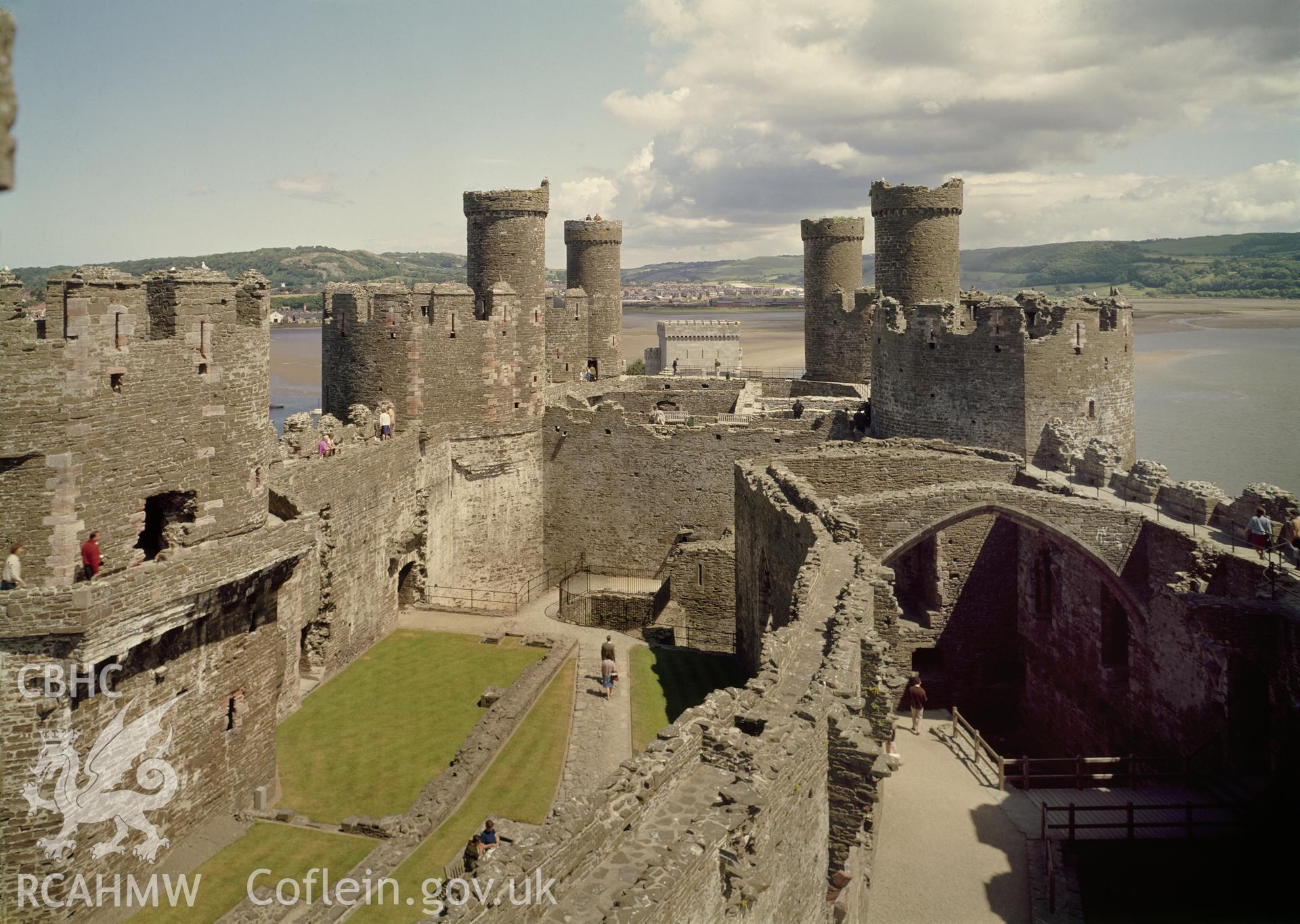 D.O.E photograph of Conwy Castle. .