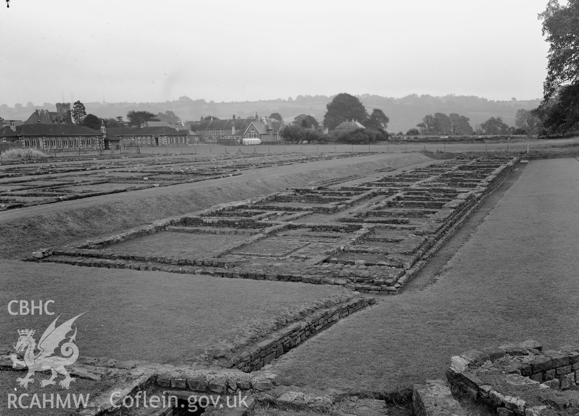 D.O.E photographs of Caerleon Prysg Field Barracks.