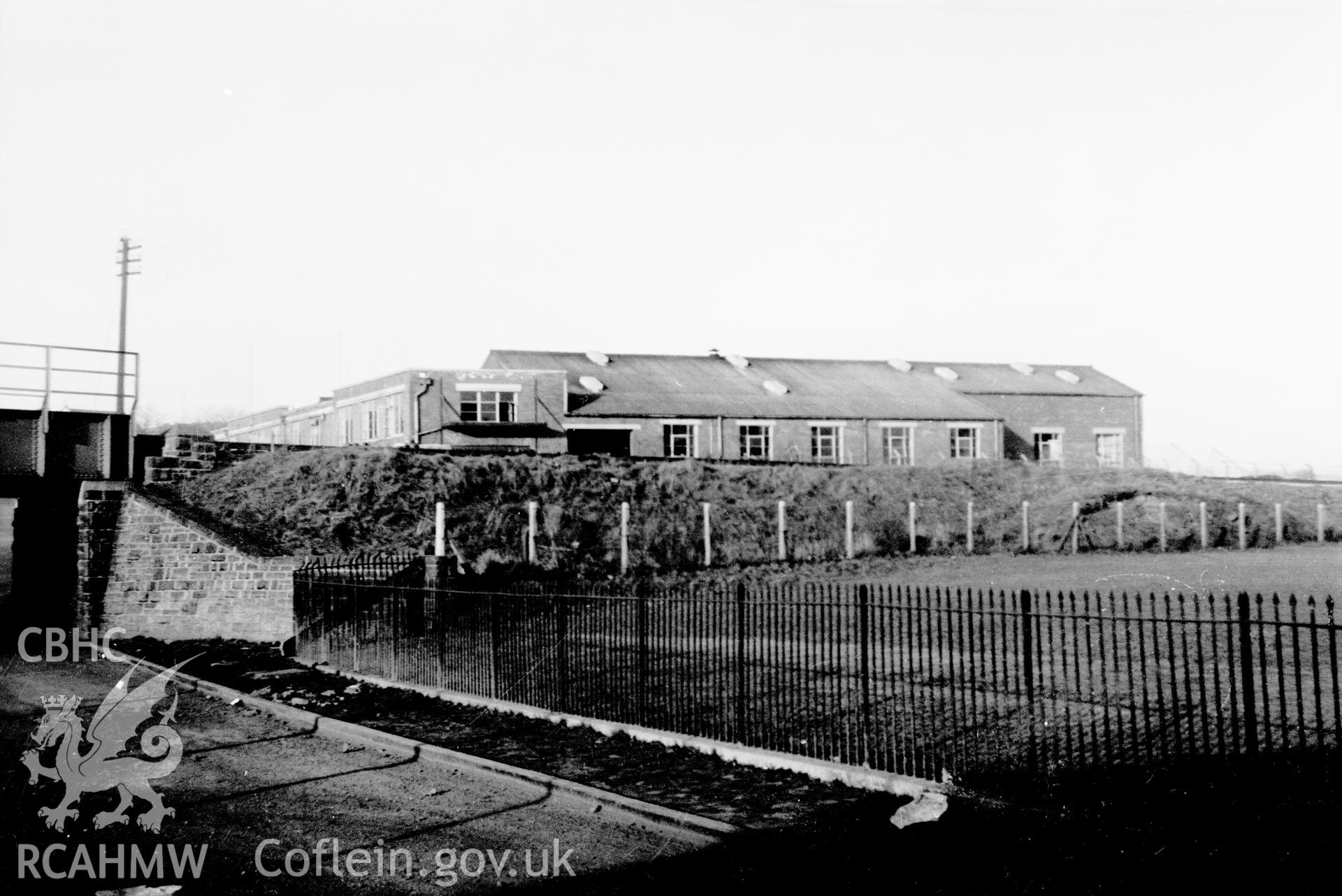 D.O.E photograph of Neath Abbey. Site for Custodian office.