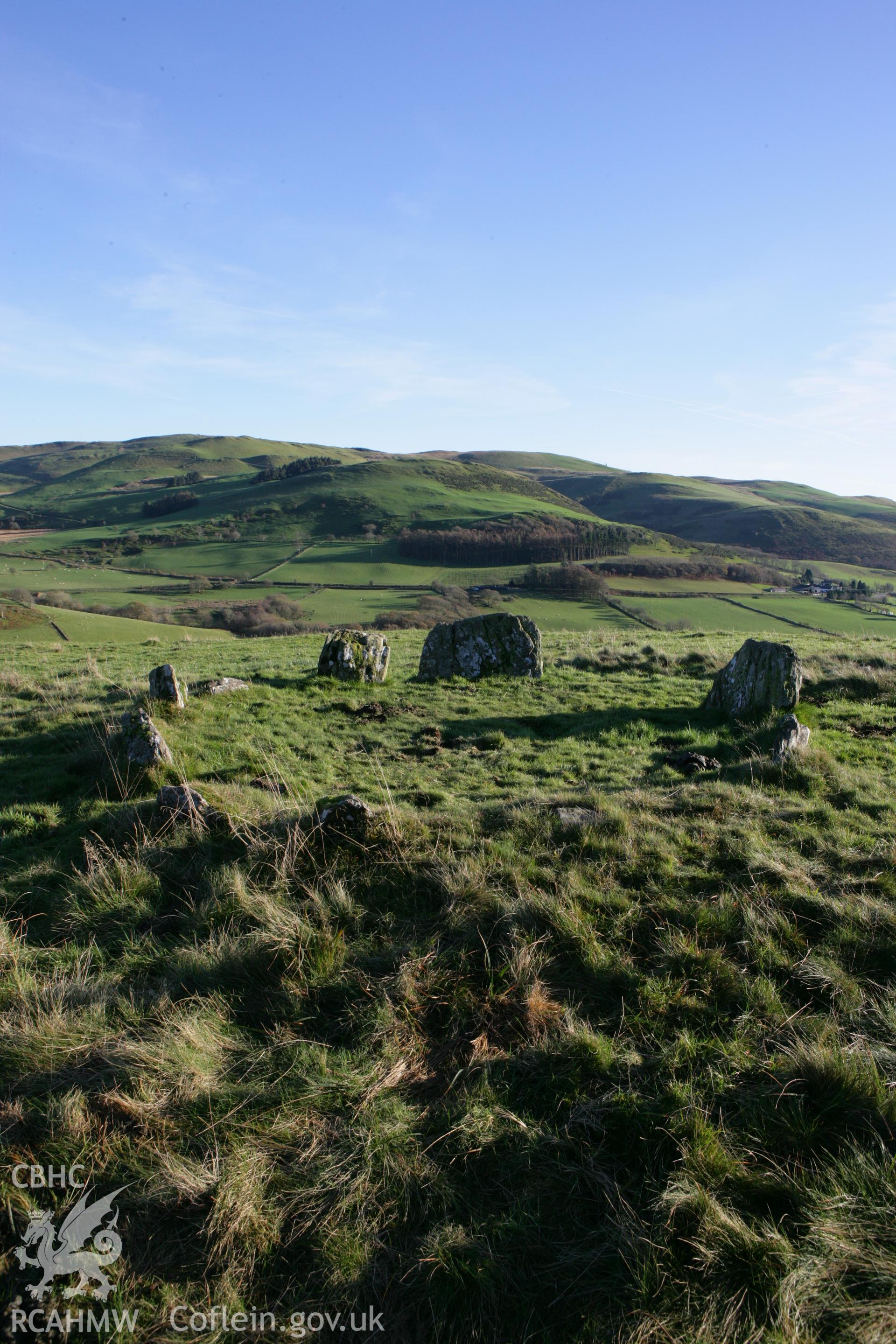 Dolgamfa cairn, view from north-west.
