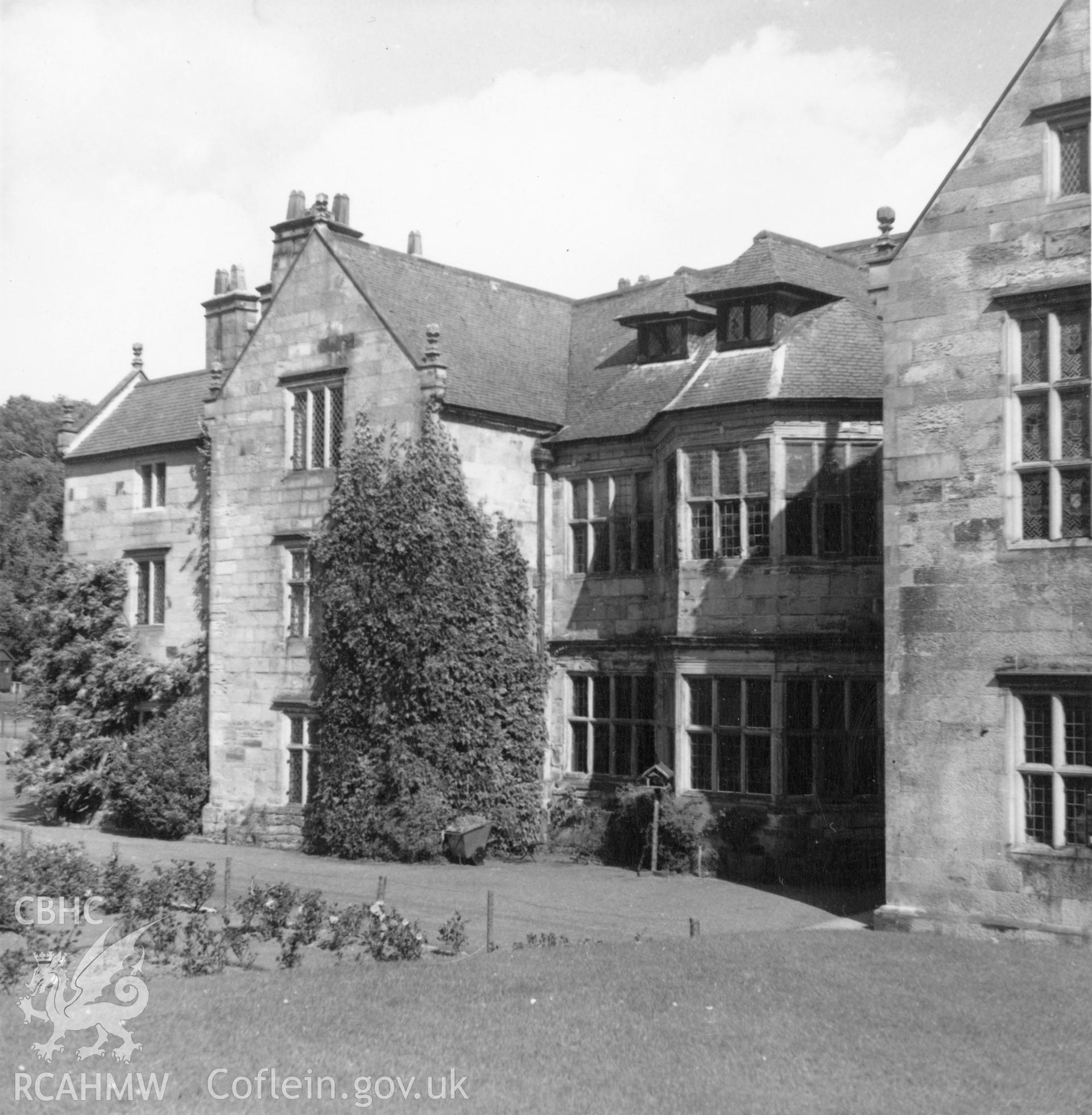 Exterior view of Mostyn Hall.