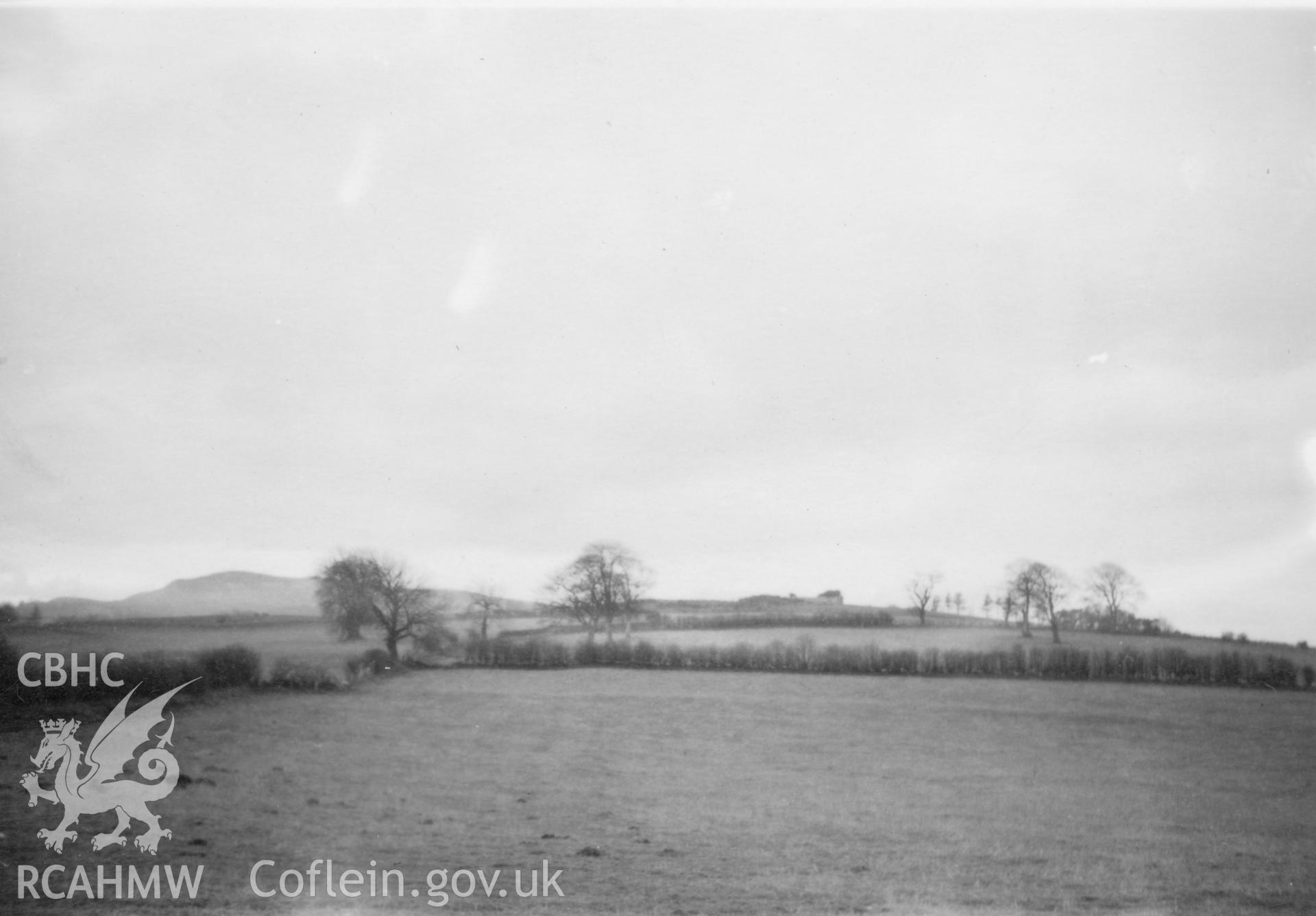 General view of Offa's Dyke - location unspecified.