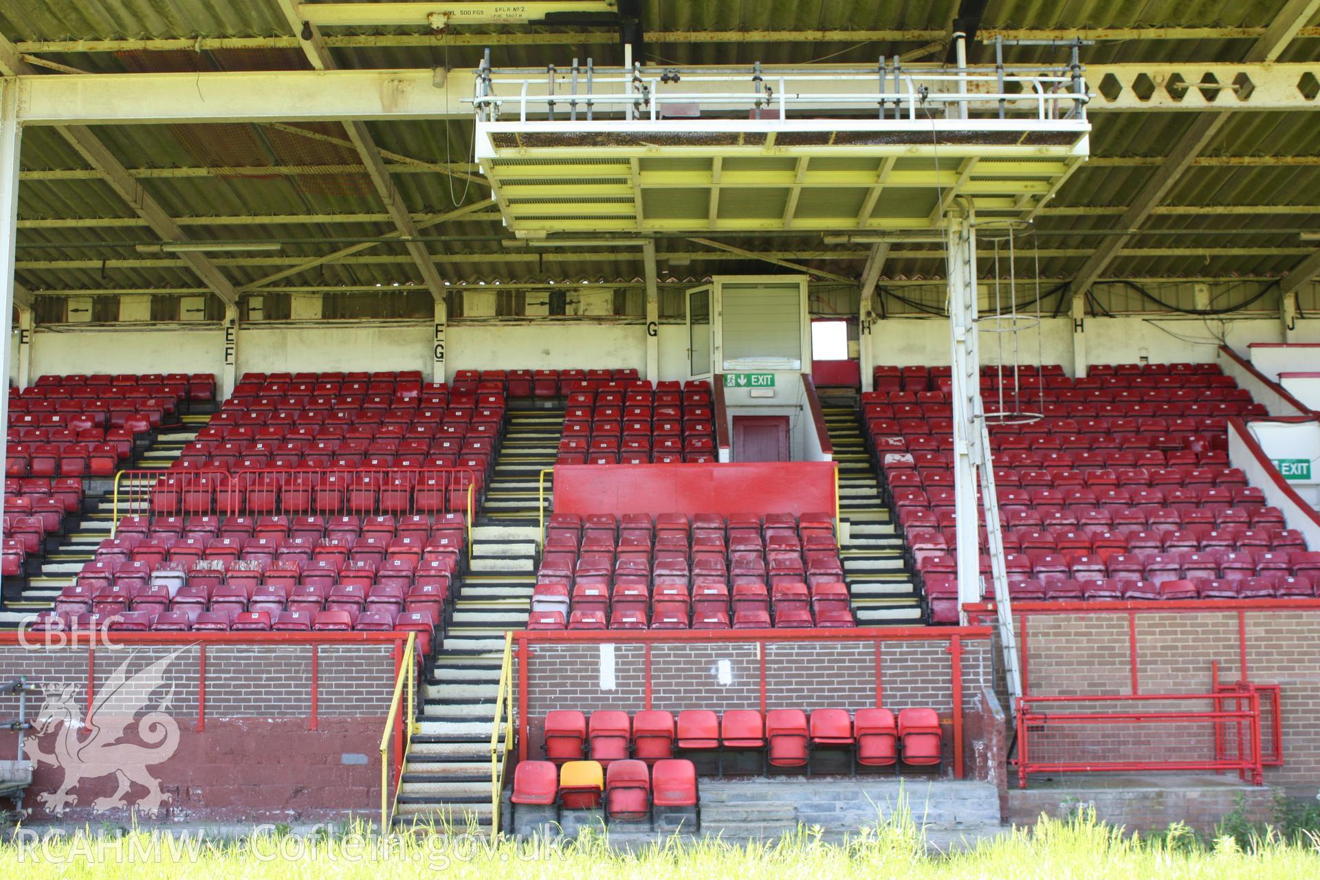 Grand (South) Stand, seating areas E-H