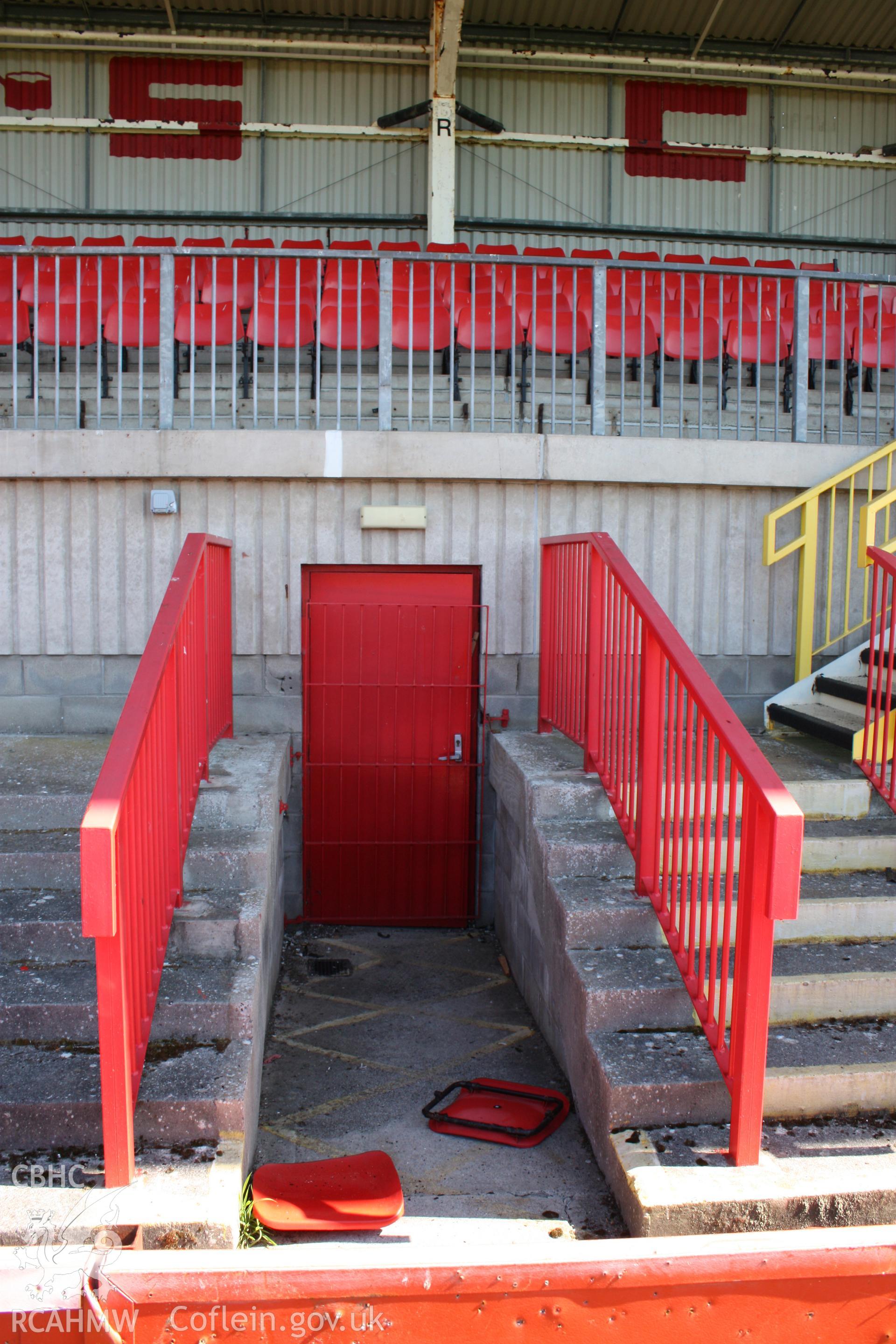 North Stand, central entrance