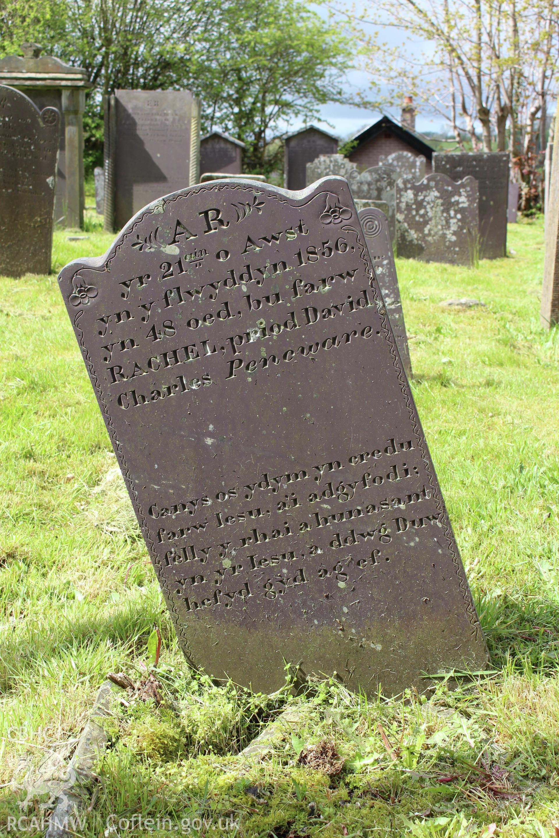 Gravestone of Rachel Charles