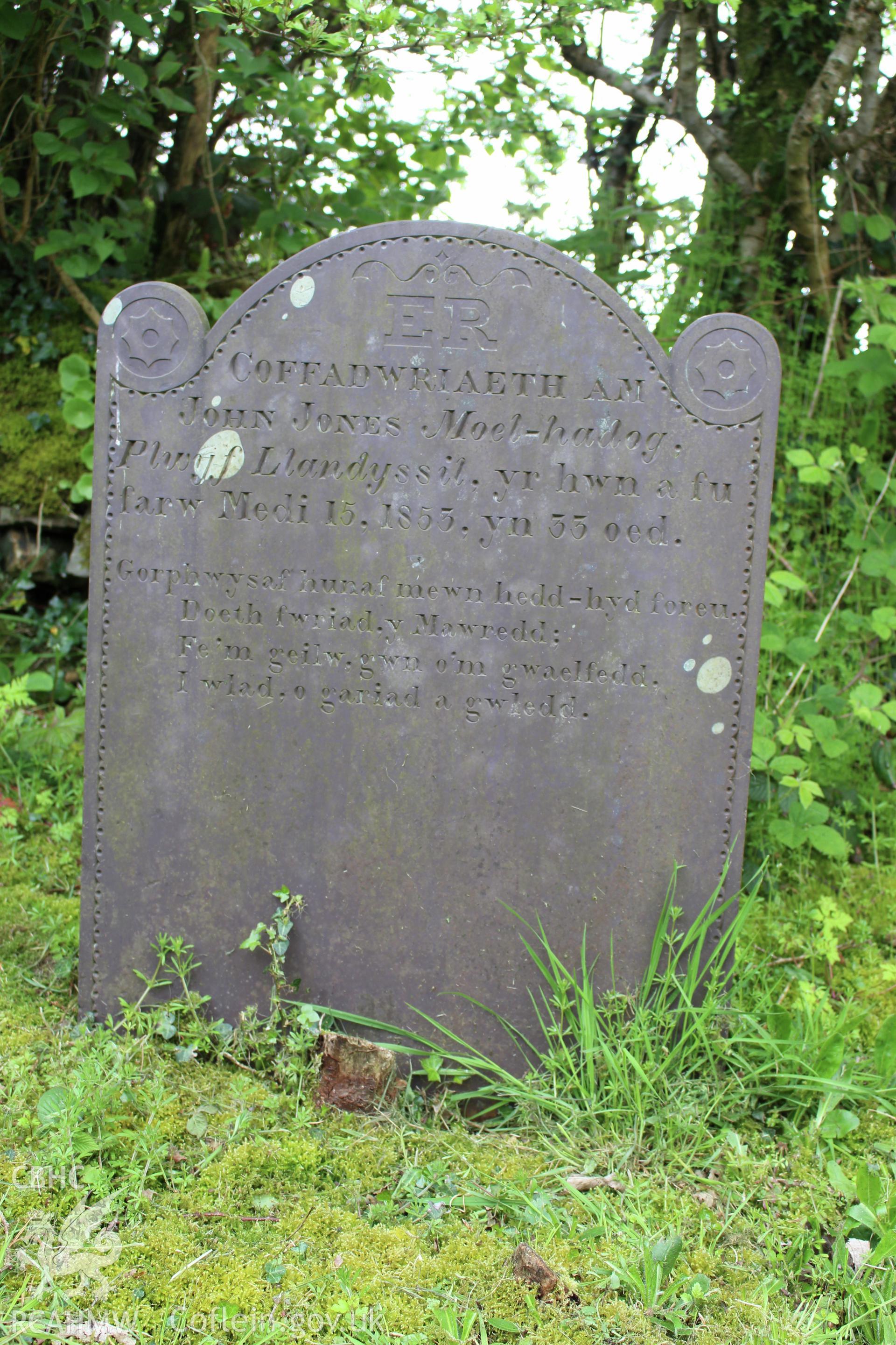 Gravestone of John Jones