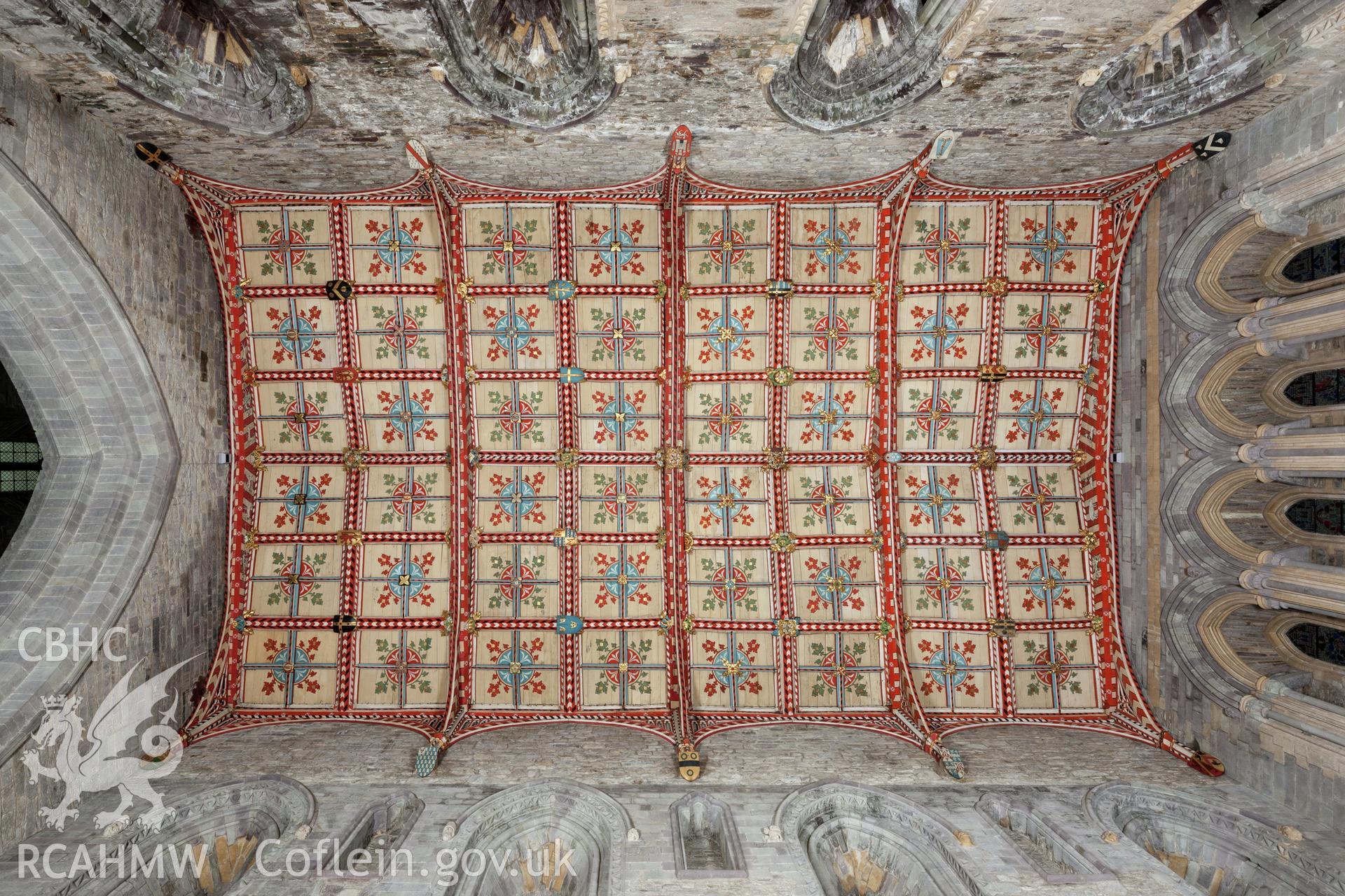 Ceiling of chancel