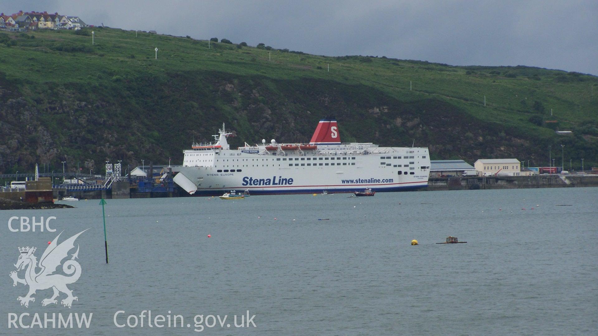 Stena Line ferry unloading at the Ferry Port