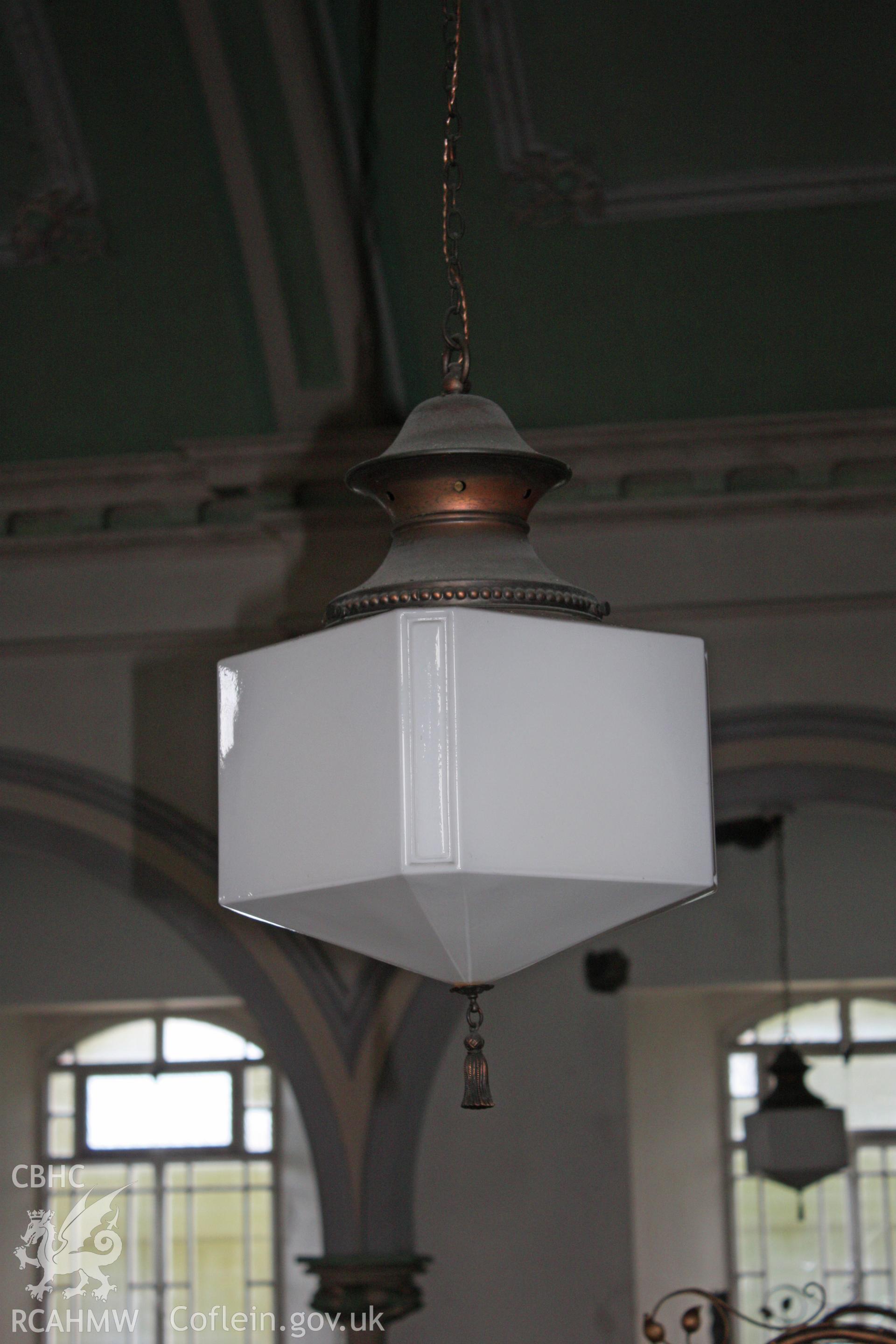 Detail of ceiling light