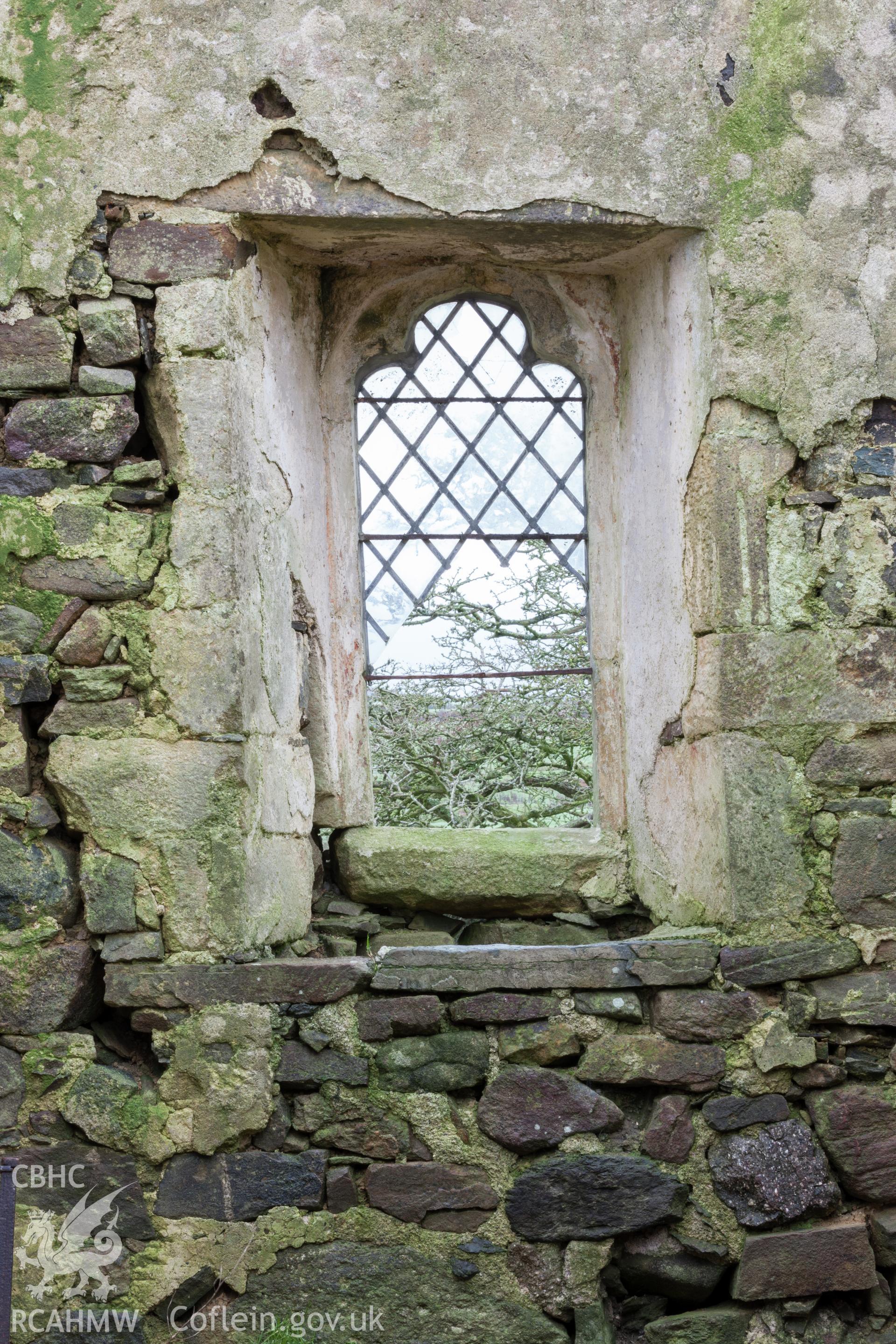 Interior, east window