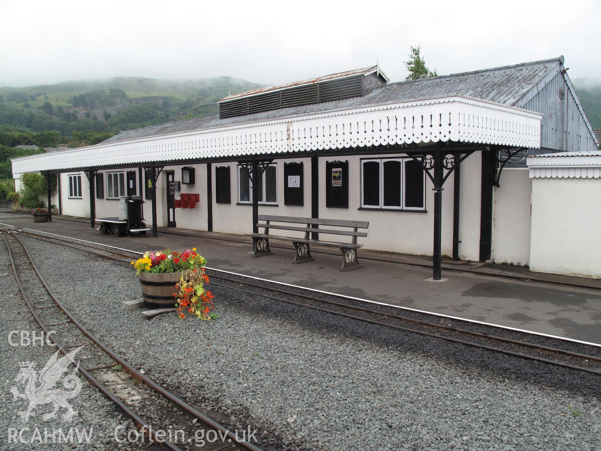 View from the north of Fairbourne Station, Fairbourne Railway.