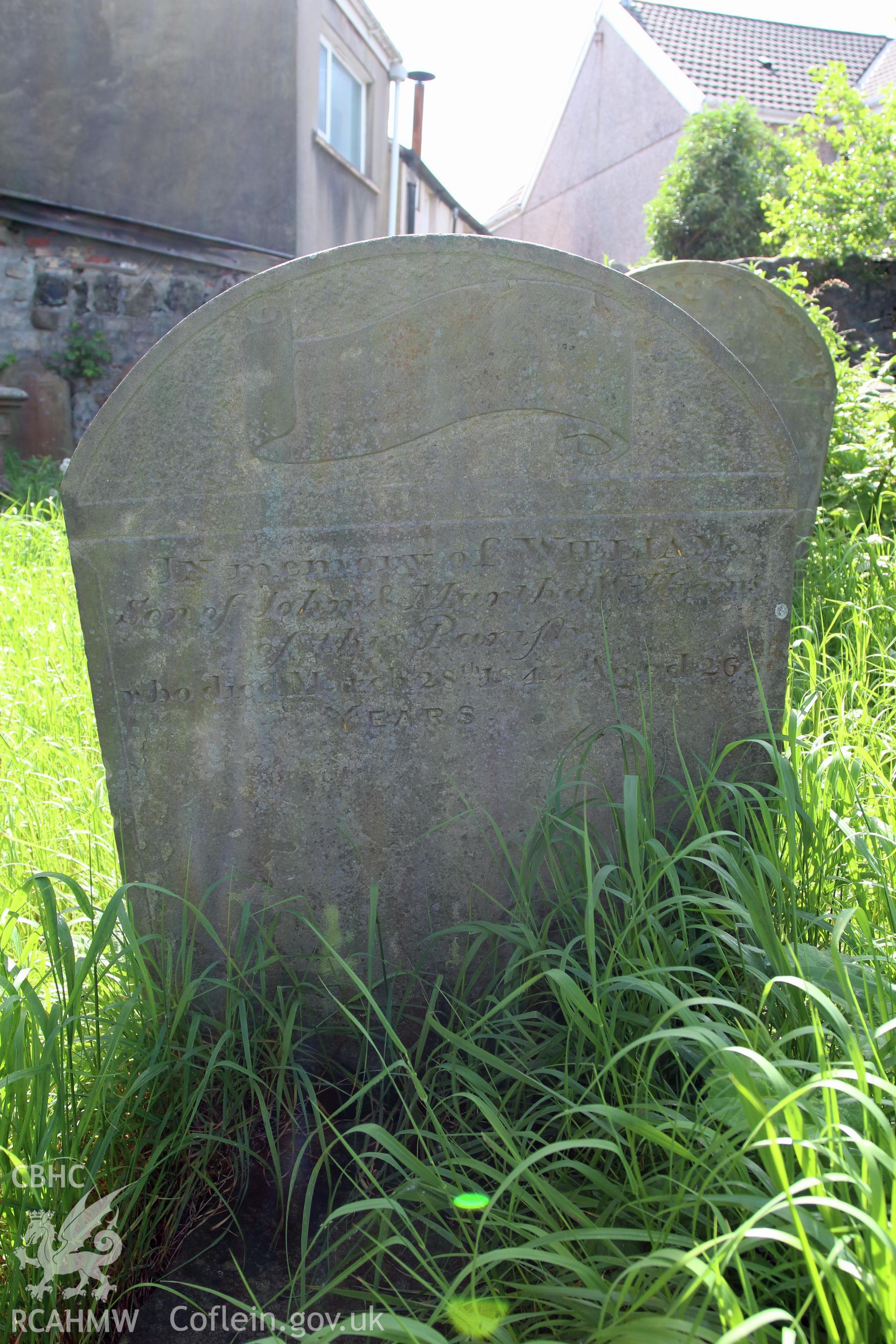 Detail of gravestone