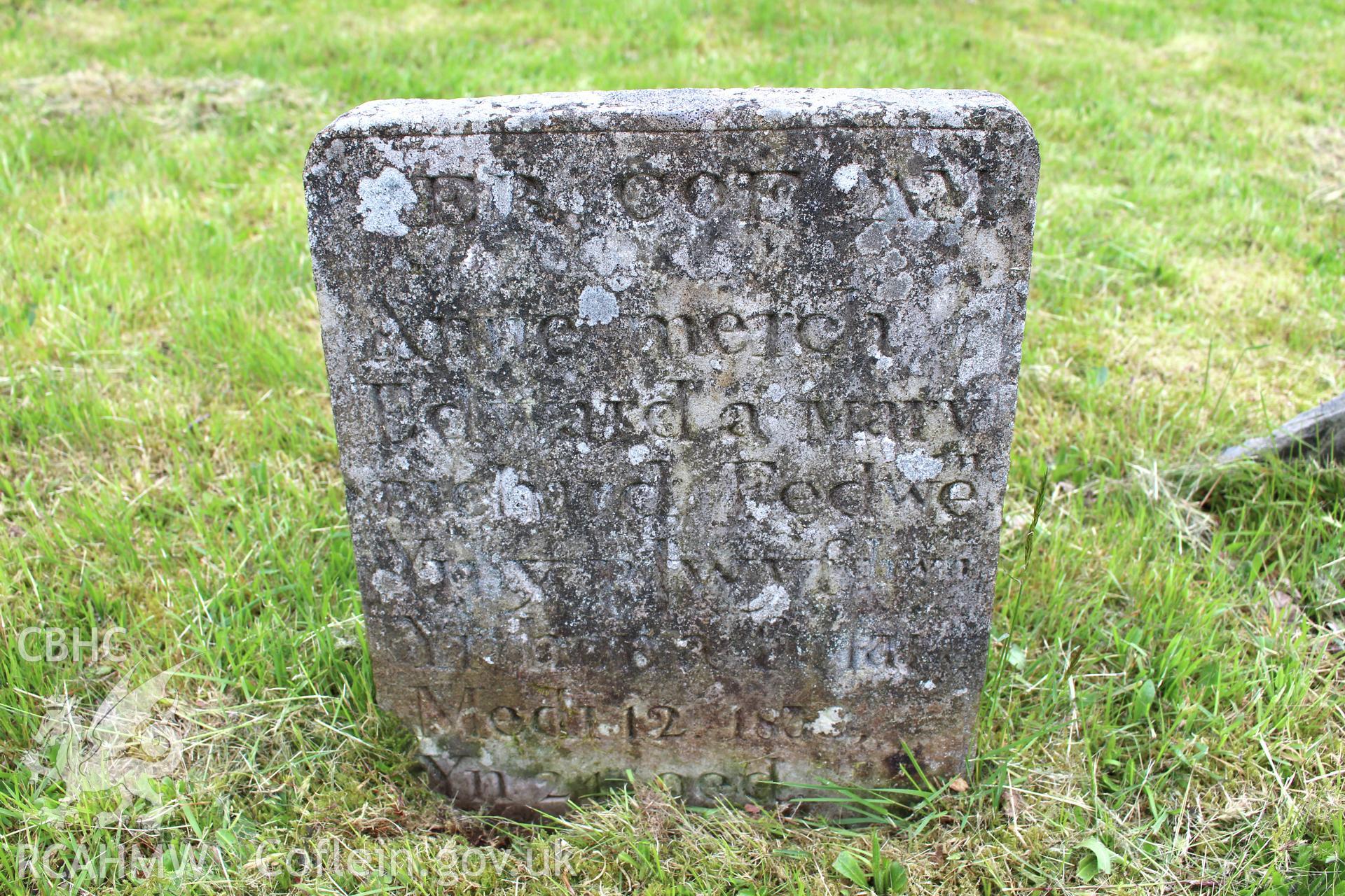 Gravestone of Anne Richard