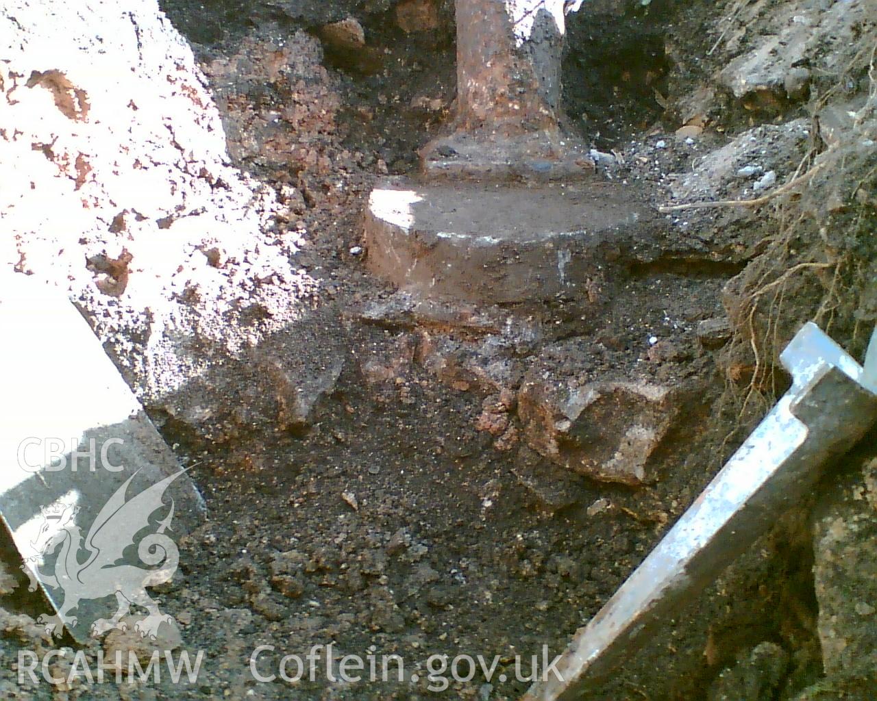 Wyelands Home Farm, Mathern; digital photo received in the course of Emergency Recording case ref no RCS2/1/1167.