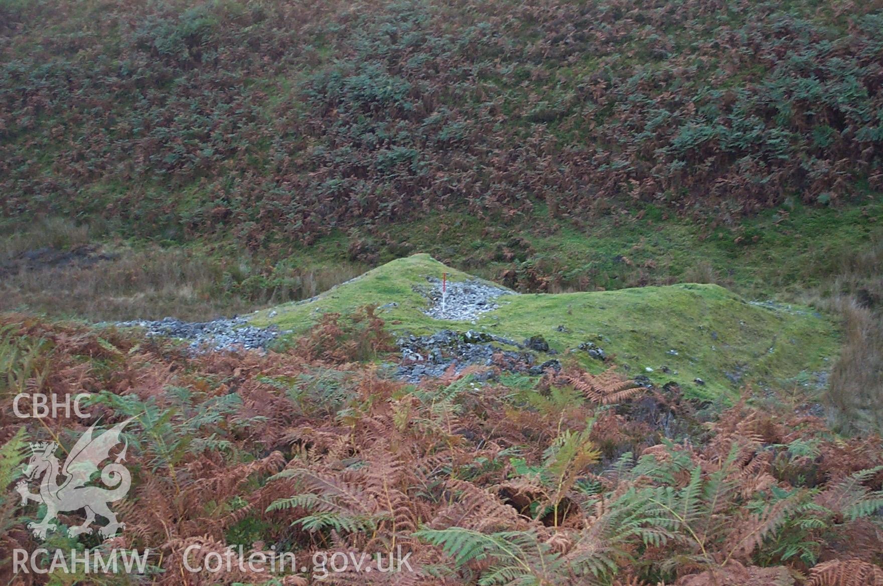 Digital photograph of Nant Craig y Moch Quarries taken on 14/10/2002 by Oxford Archaeology North during the Ruabon Mountain Upland Survey