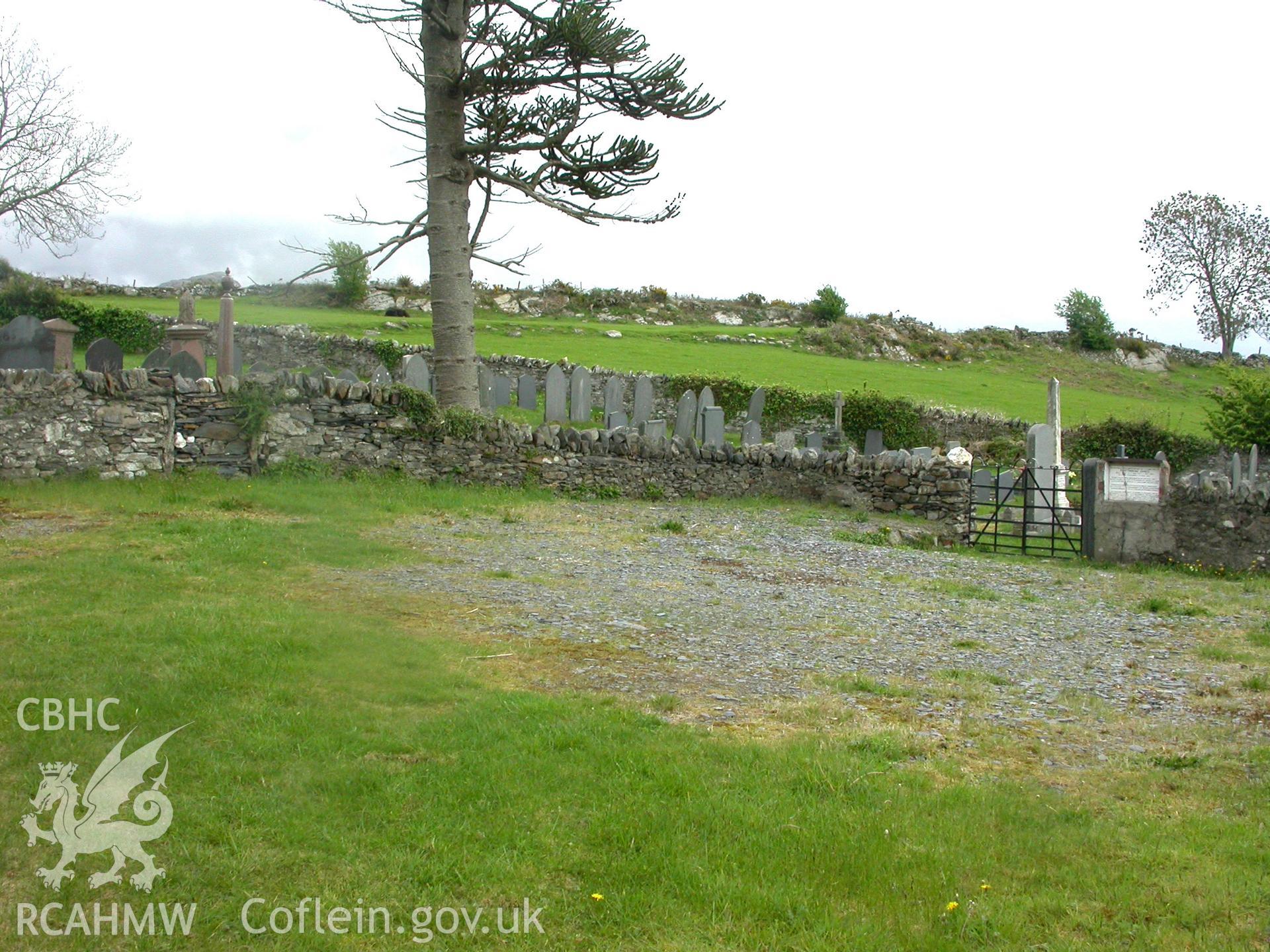 Exterior, chapel site & burial ground