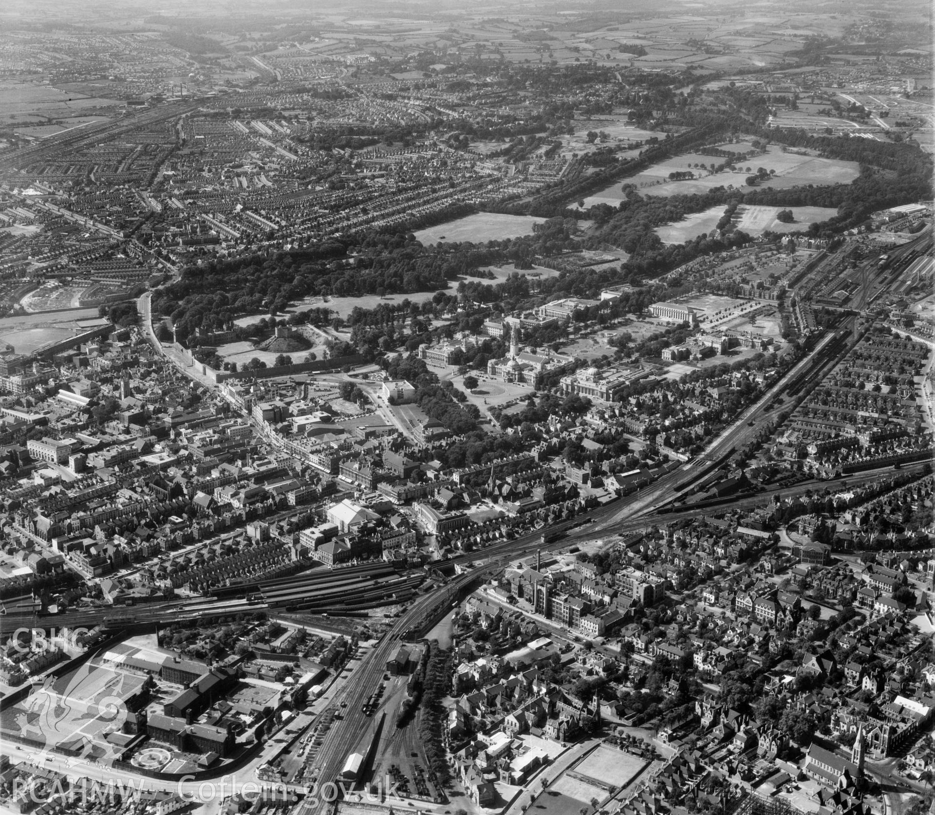 General view of Cardiff