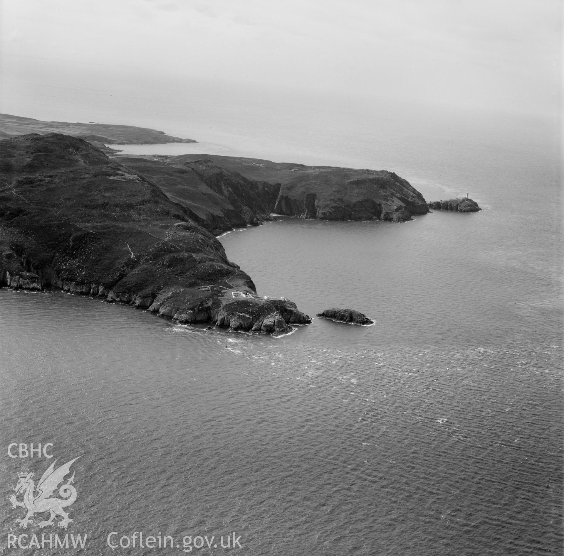 View of South Stack, Holyhead Island, Anglesey