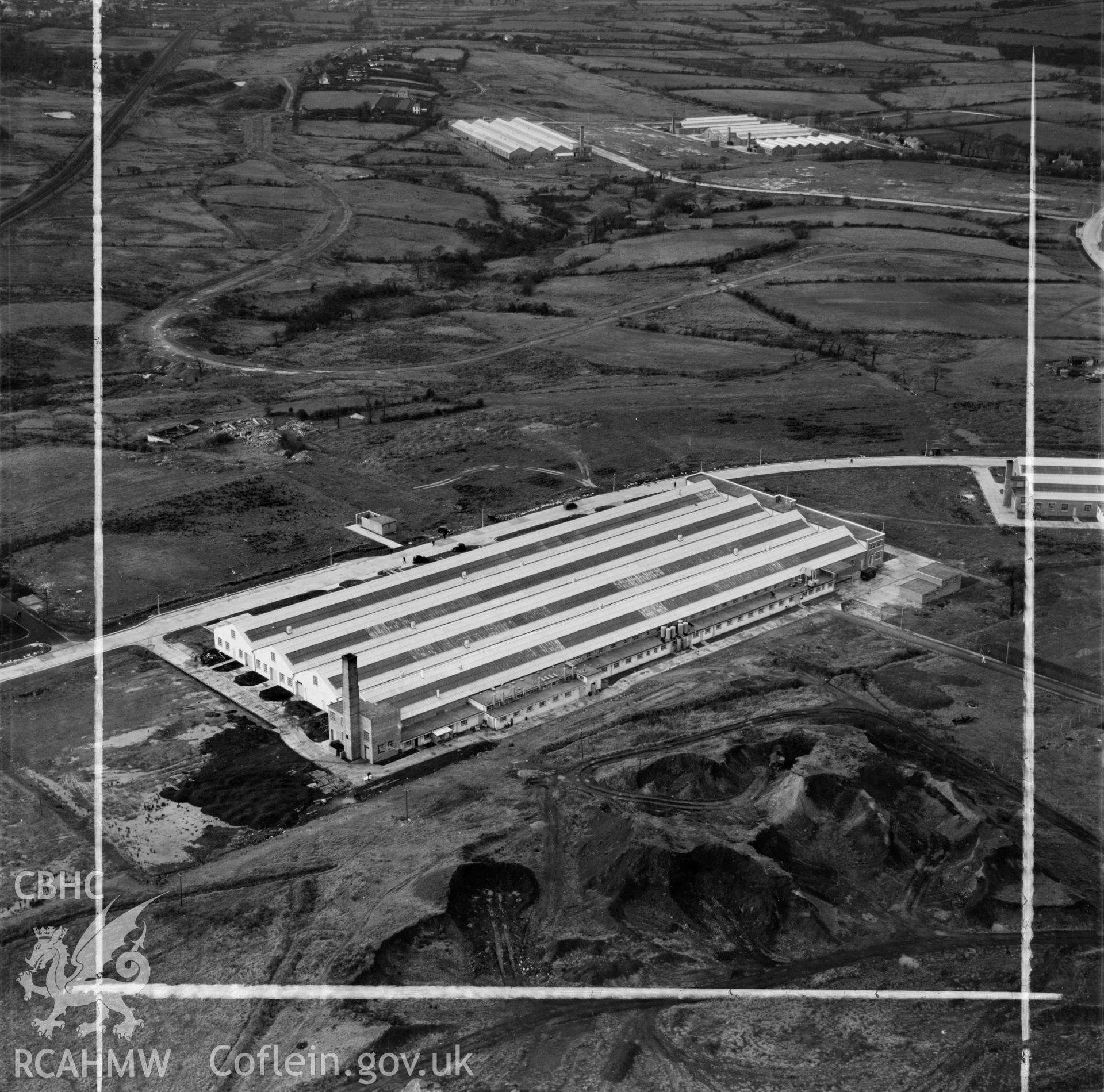 View of Mettoy factory, Fforestfach showing building 'W'