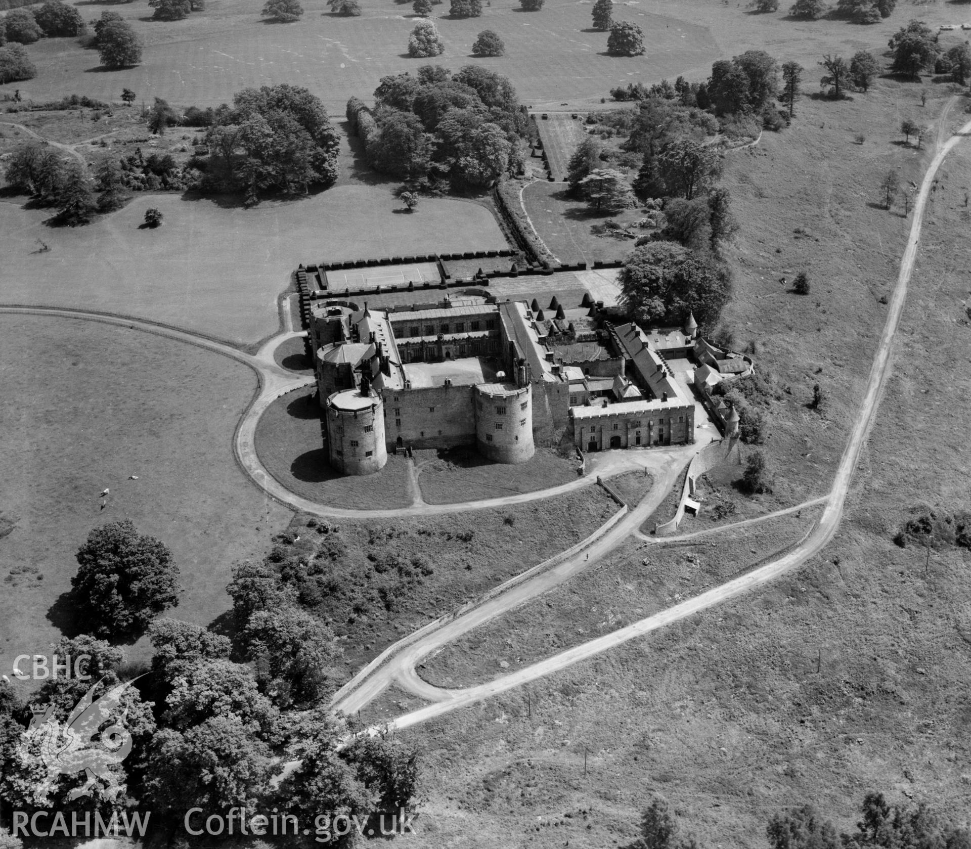 View of Chirk castle