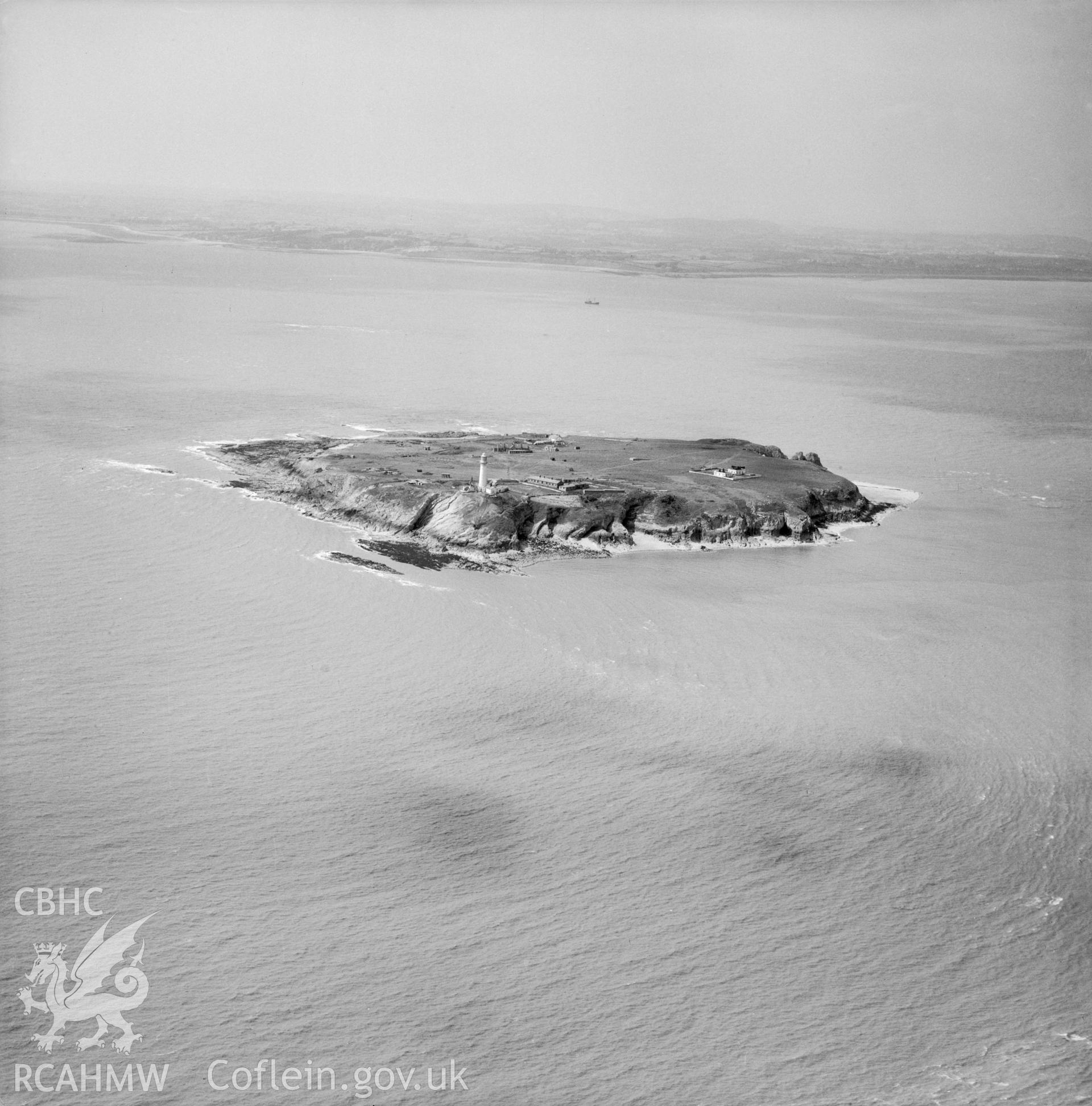 View of Flatholm Island
