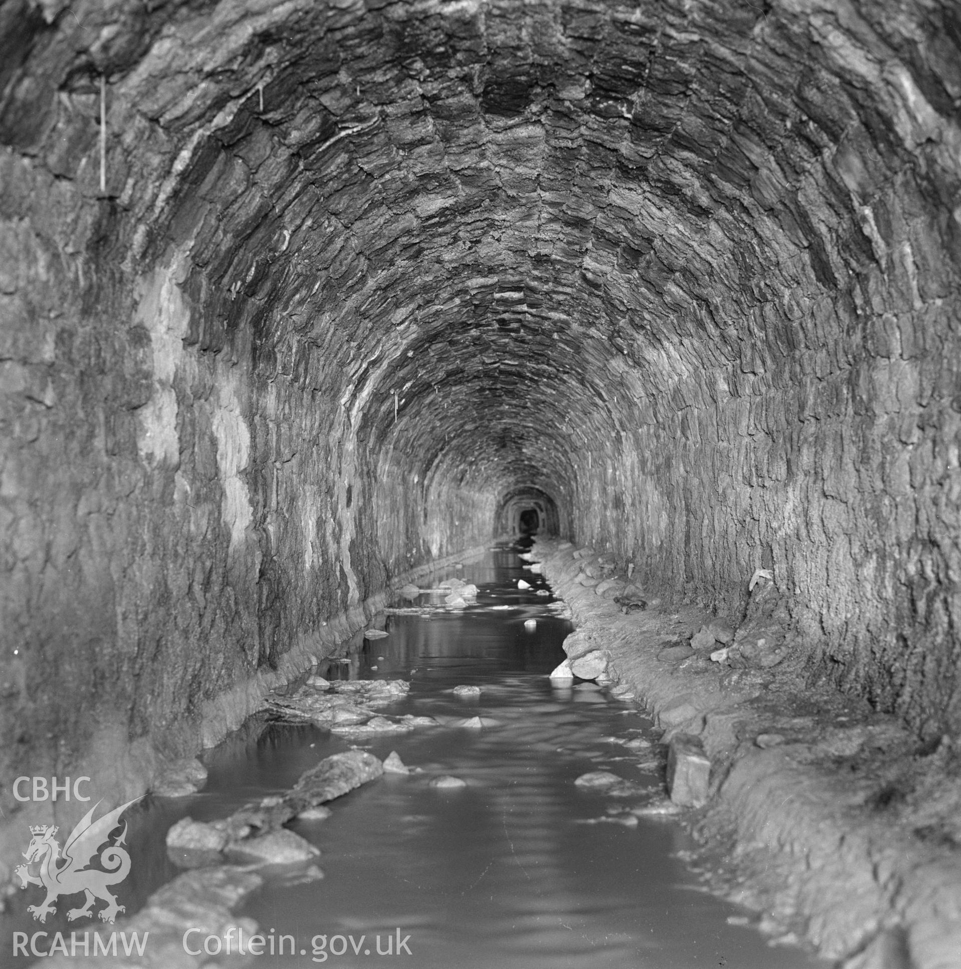 Digital copy of an acetate negative showing general view of pit head at Big Pit, from the John Cornwell Collection.