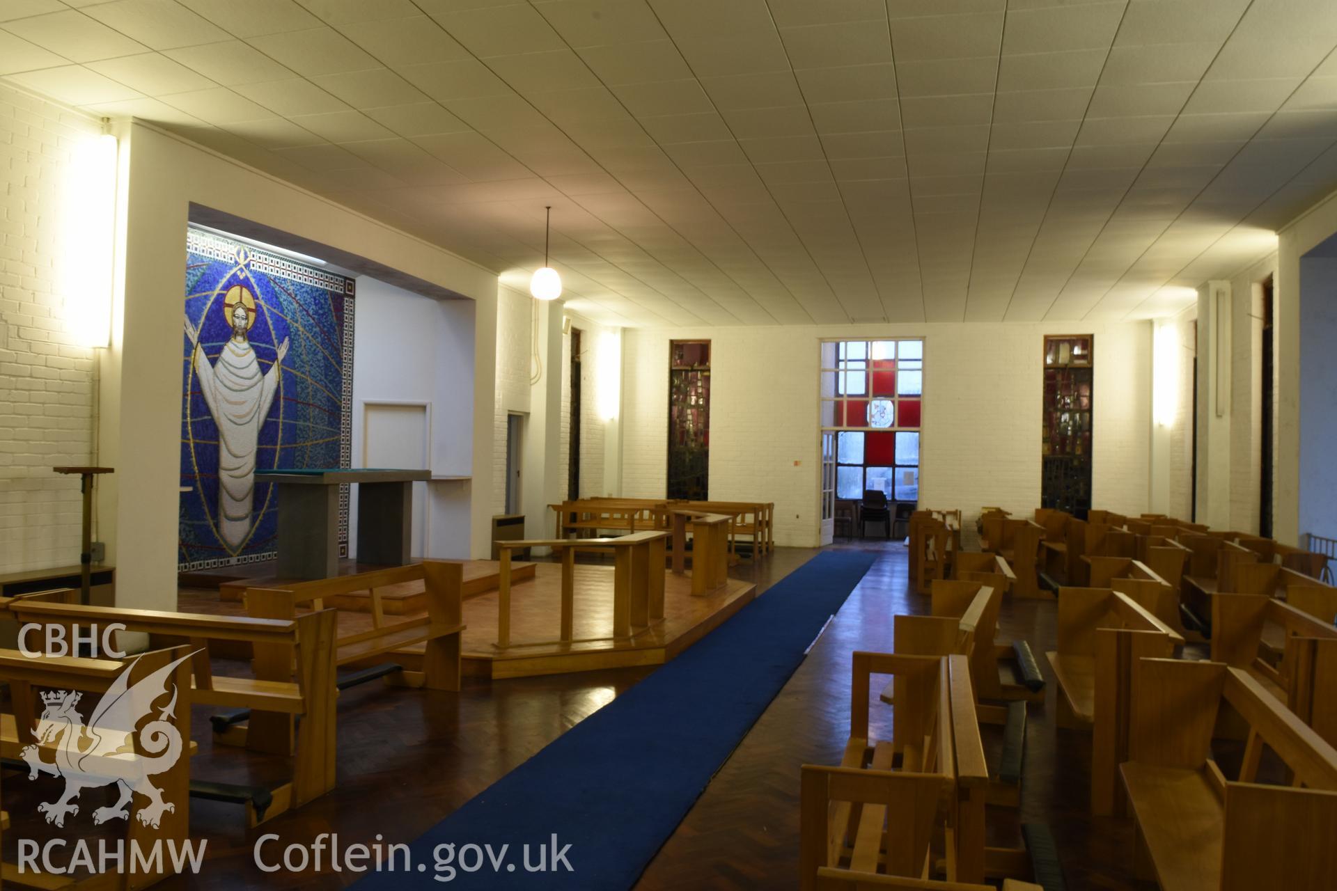 The Resurrection of Our Saviour Catholic Church, interior. Photographed by Sue Fielding on 11th January 2019.
