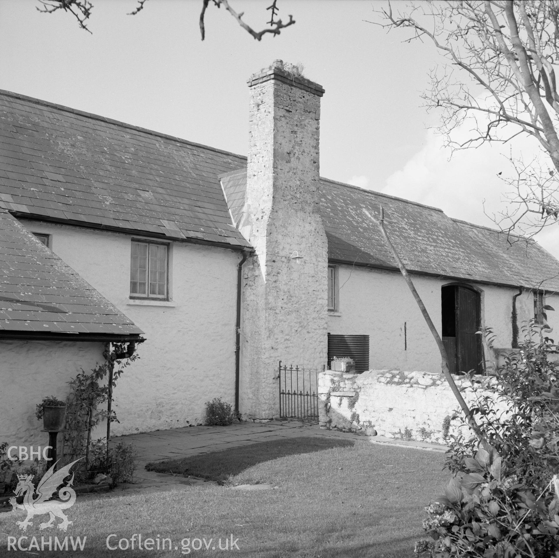 Digital copy of a black and white negative showing Garwa, St Mary Hill, taken 28th November 1965.