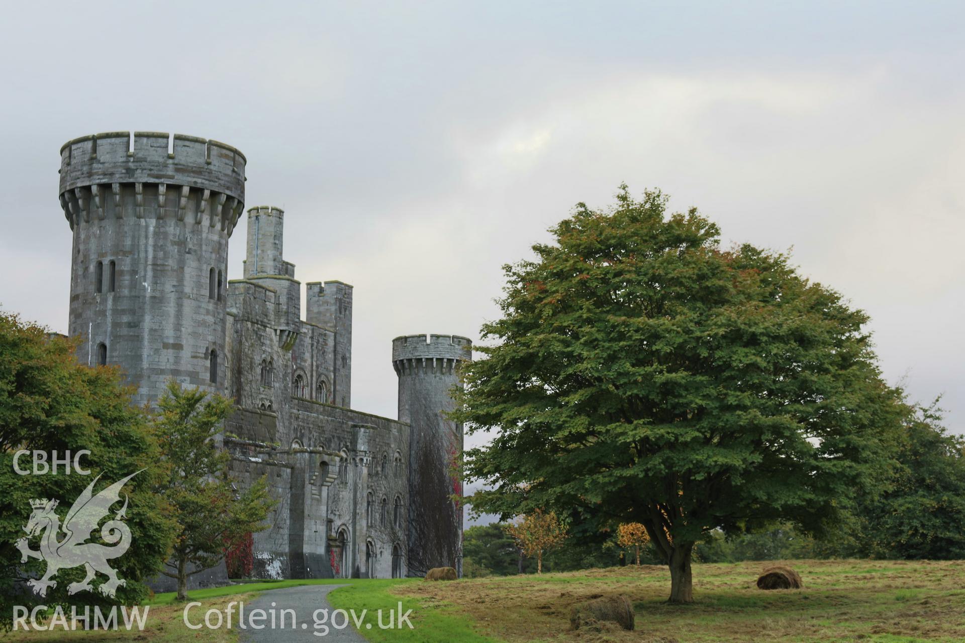 Photographic survey of Penrhyn Castle, Bangor. West front.