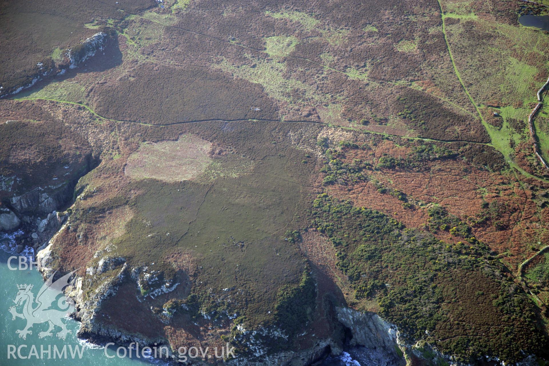 RCAHMW colour oblique photograph of ? Ramsey Island. Taken by O. Davies & T. Driver on 22/11/2013.