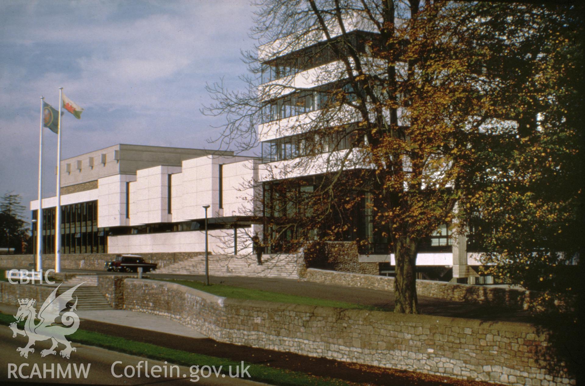 Exterior view of BBC Broadcasting House, Llandaff.
