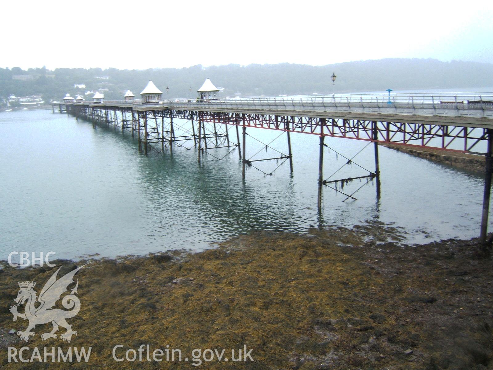 South-western side of the pier from the Bangor end.