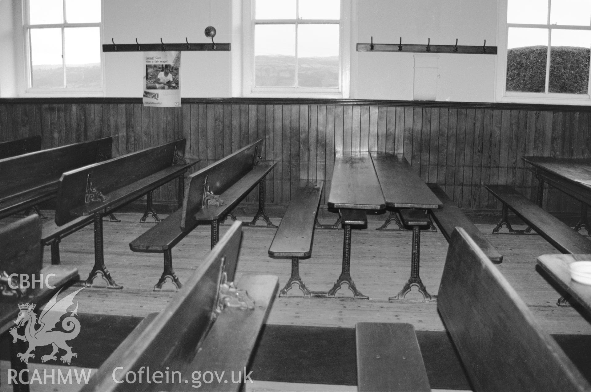 Schoolroom benches. NA/BR/95/015.