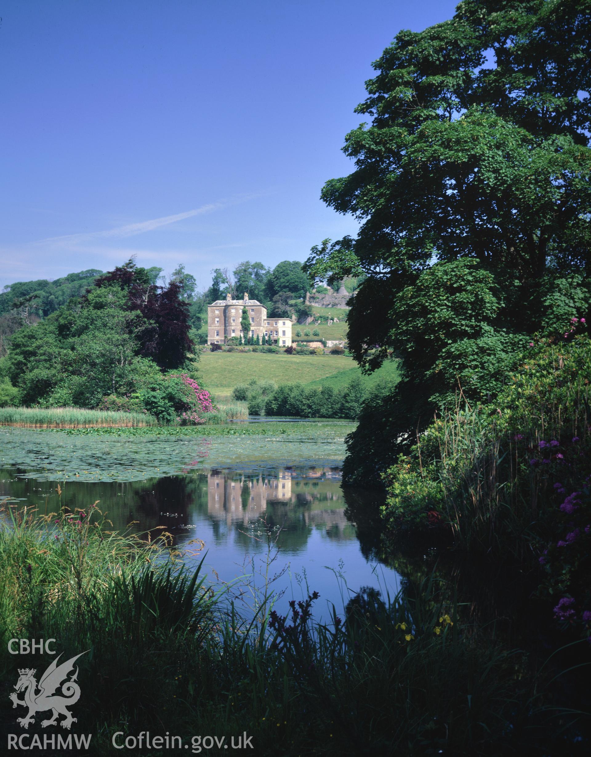 RCAHMW colour transparency showing  view of Penrice Castle