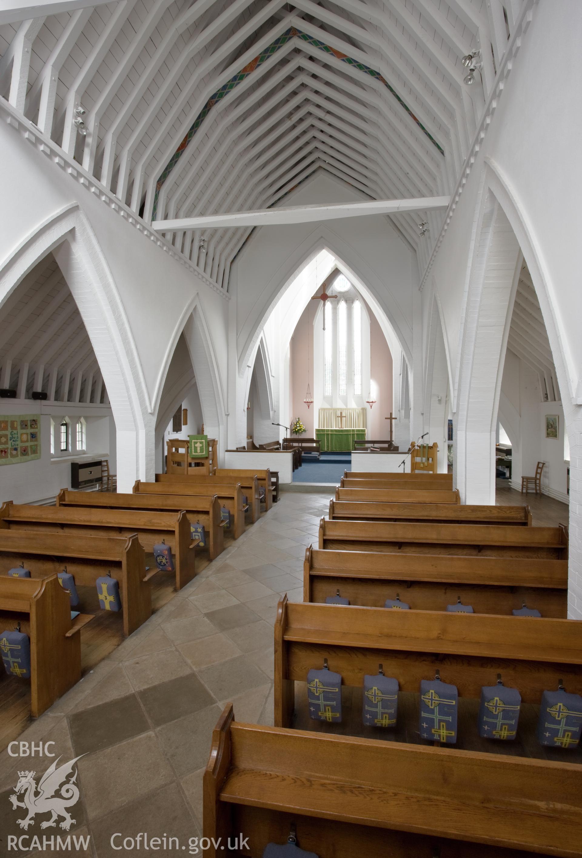 Nave from the west.